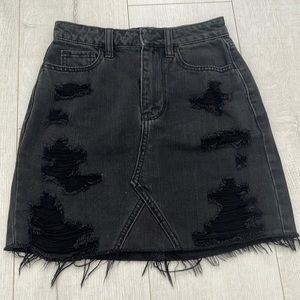 Hollister Denim Skirt
